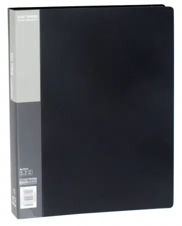 Папка черная (20 вкладышей, А4-А3) (RA-B220D) обложка книги
