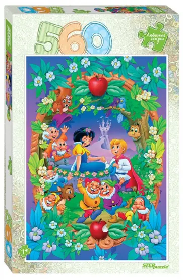 Step puzzle-560 "Белоснежка" (78102) обложка книги