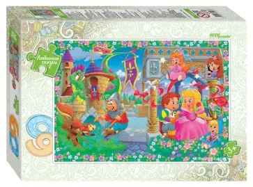 Step puzzle-60 "Спящая красавица" (81027) обложка книги