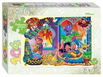 Step puzzle-104 "Аладдин" (82031) обложка книги