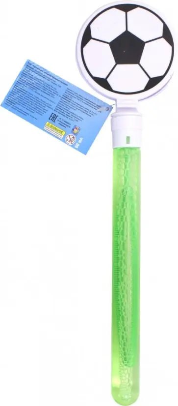 Мыльные пузыри "Готовимся к Чемпионату" с трещоткой (Т59651) обложка книги