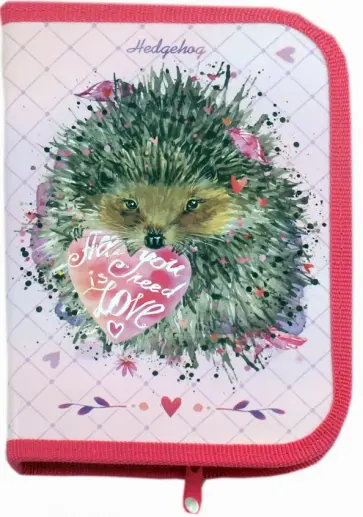 Пенал школьный. 1 отделение, Мягкие колючки (NPn_28023) обложка книги