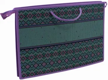 Папка для тетрадей А3, Вязаный узор (AMn_13084) обложка книги