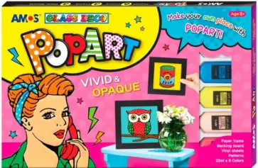 Набор витражных красок  "Поп Арт" (6 цветов) (19847) обложка книги