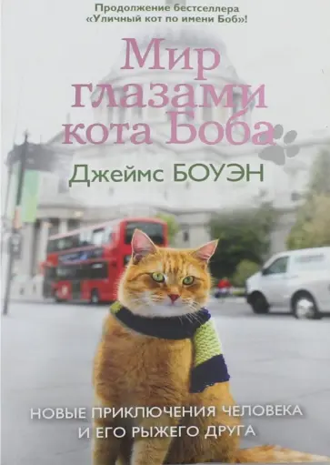 Джеймс Боуэн - Мир глазами кота Боба. Новые приключения человека и его рыжего друга Джеймс Боуэн - Мир глазами кота Боба. Новые приключения человека и его рыжего друга обложка книги