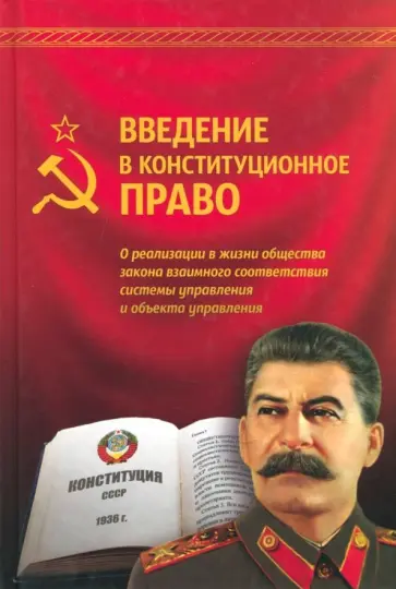 Введение в конституционное право обложка книги