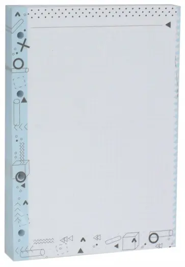 Блок сменный "Geometric" для тетрадей на кольцах (120 листов, клетка, А5) (N1324) Блок сменный "Geometric" для тетрадей на кольцах (120 листов, клетка, А5) (N1324) обложка книги