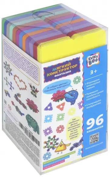 Развивающий конструктор из ЕВА  Фантазия (67938) обложка книги