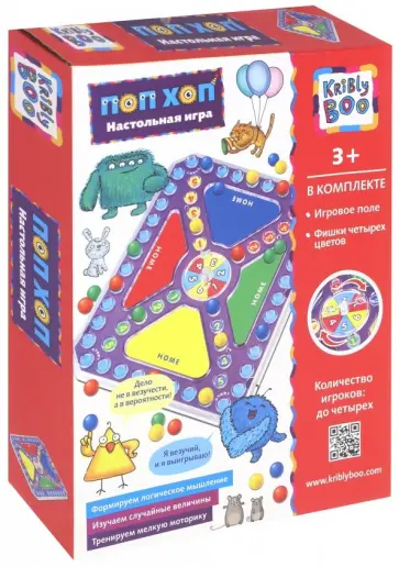 Игра настольная Поп-Хоп (68098) обложка книги