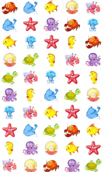 Набор для поощрения "Морские обитатели" (НМ-11052) обложка книги