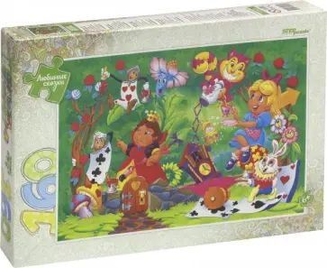 Puzzle-160 "Алиса  в Стране Чудес" (72069) обложка книги