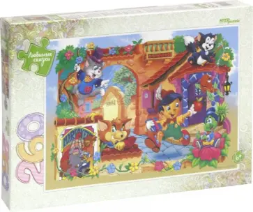 Puzzle-260 "Буратино" (74066) обложка книги