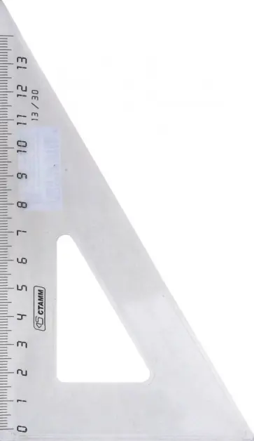 Треугольник "Cristal" (13 см, 30 градусов) (ТК400) Треугольник "Cristal" (13 см, 30 градусов) (ТК400) обложка книги