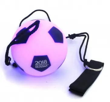 Мяч на веревке с LED-подсветкой. Футбол FIFA 2018 (СН073) обложка книги