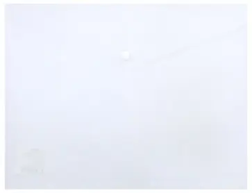 Конверт на кнопке А4, прозрачный (PK880CLEAR/1) обложка книги