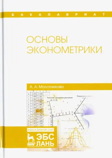 Антонина Молотникова - Основы эконометрики обложка книги