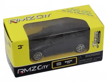 Машина металлическая "BMW X6" (1:64, черный) (344002SM) обложка книги