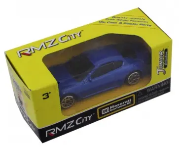 Машина металлическая "Maserati GranTurismo" (1:64, синий) (344993S-BLU) обложка книги