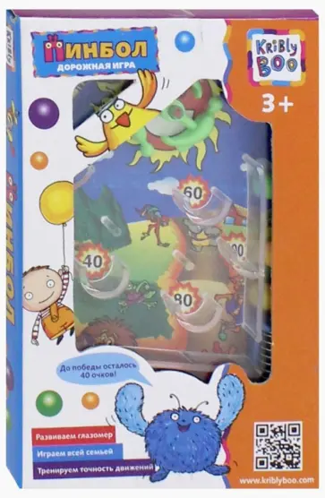 Пинбол  в коробке (ассортимент) (68565) обложка книги