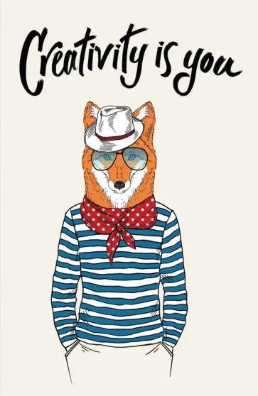 Блокнот "Creativity is you" (А5, нелинованный) обложка книги