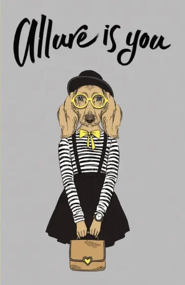 Блокнот "Allure is you" (А5, 32 листа, нелинованный) обложка книги