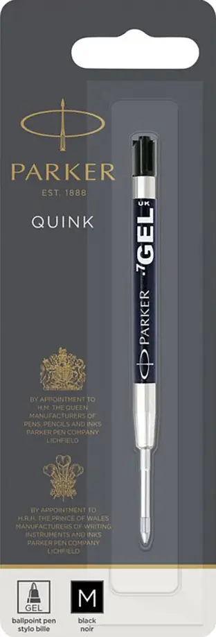 Сменный стержень для гелевой ручки Quink GEL Z05, M, черный обложка книги