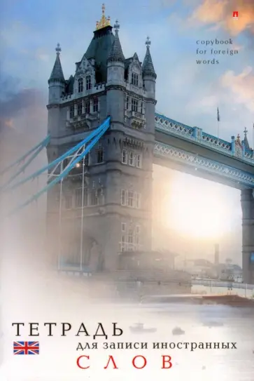 Тетрадь для записи слов (А6, 48 листов, клетка) (7-48-469/01) обложка книги