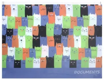 Папка для документов А4, КОТЫ (46541) обложка книги