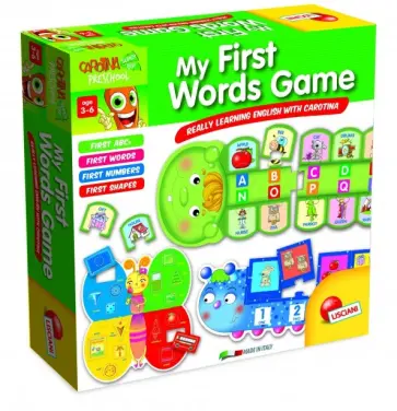 Мой первый английский. My First Words Game (E54275) обложка книги