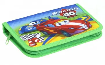 Пенал 1 отделение "Веселые гонки-2" (ПН-5914) обложка книги