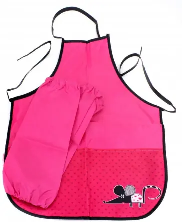 Фартук с нарукавниками для уроков труда и рисования "Мышка", с 2-мя карманами (46208) обложка книги