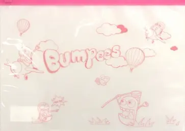 Папка на молнии ZIP А4 "Bumpees" (EZ70102) обложка книги