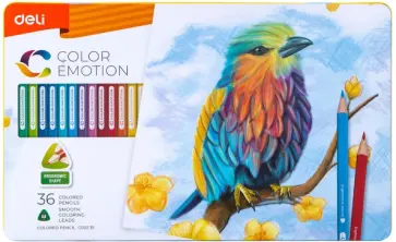 Карандаши 36 цветов Color Emotion липа (EC00235) обложка книги
