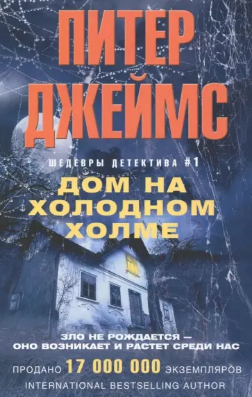 Питер Джеймс - Дом на холодном холме обложка книги