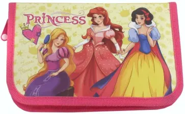 Пенал 1 отделение с откидной планкой ТРИ ПРИНЦЕССЫ (ПН-5822) обложка книги