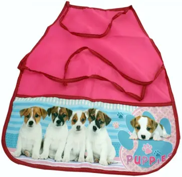 Фартук с 1 карманом ОЧАРОВАТЕЛЬНЫЕ ЩЕНКИ (Ф-6537) обложка книги