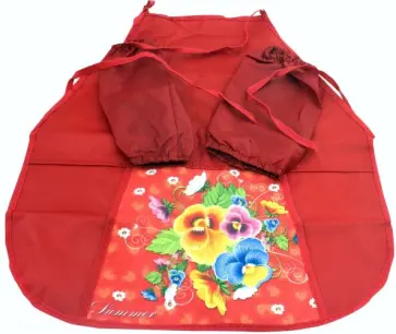 Фартук с карманом АНЮТИНЫ ГЛАЗКИ с нарукавниками. (Арт.Ф-8898) обложка книги