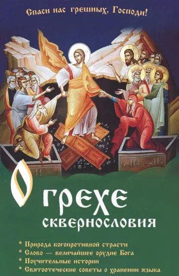 О грехе сквернословия обложка книги