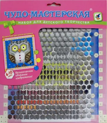 Блестящая картинка "Сова" (3001) Блестящая картинка "Сова" (3001) обложка книги