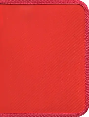 Папка офисная на молнии, красная, А5 (ПО-2905) обложка книги