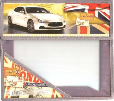 Папка длятетрадей "Авто и Лондон", А5 (ПТ-8997) обложка книги