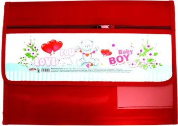 Папка для труда "Весёлый мишка", А4 (ПТР-3916) обложка книги