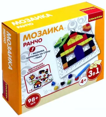 Мозаика "Ранчо", 98 деталей (ВВ3024) обложка книги