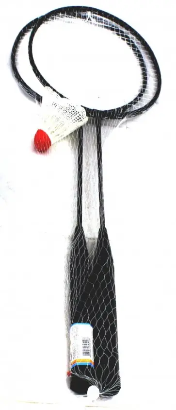 Бадминтон металлический (2 ракетки, волан) (200003188) обложка книги