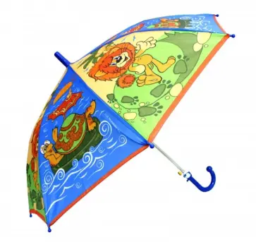Зонтик "Львенок и Черепаха" 45 см, со свистком (UM45-LEV) обложка книги