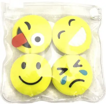 Набор ластиков "Смайлы" (181129) обложка книги