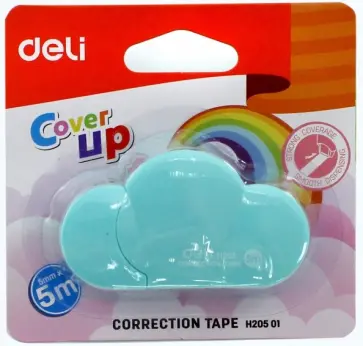 Корректор-лента "Cover UP" (5 м х 5 мм, в ассортименте) (EH20501) обложка книги