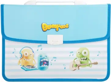 Папка-портфель "Bumpees" (А4, 2 отделения, в ассортименте) (EZ60002) Папка-портфель "Bumpees" (А4, 2 отделения, в ассортименте) (EZ60002) обложка книги