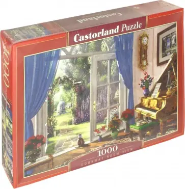 Puzzle-1000 "Вид на сад" (C-104079) обложка книги