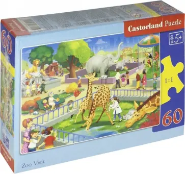 Puzzle-60 MIDI. Зоопарк обложка книги